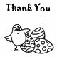 easter thank you card