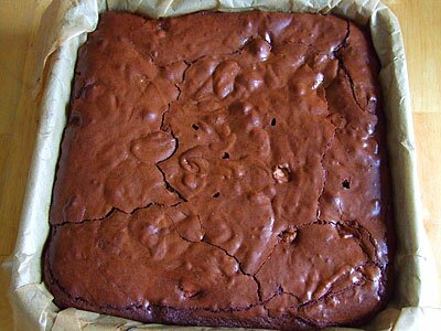 chocolate brownie mixture